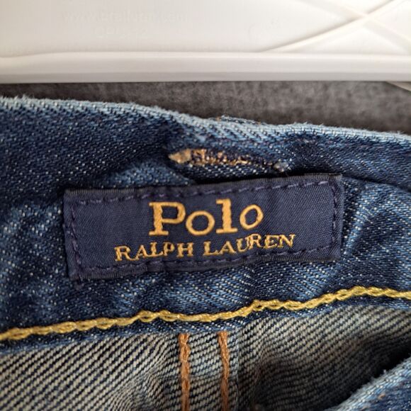 Polo Ralph Lauren Men's Jeans 34x31* Hampton Relaxed Straight Fit Light Wash - Picture 3 of 16